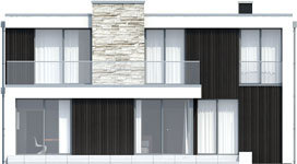 Проект двухэтажного дома _G-House
