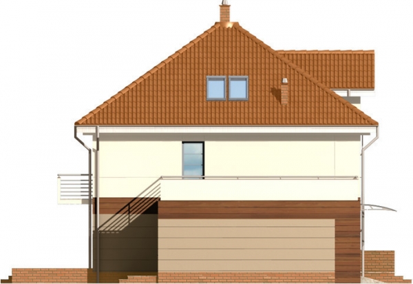 Проект двухэтажного дома _Sewilla (DCP159)