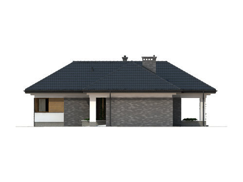 Проект одноэтажного дома _Neptun 4 (CE)