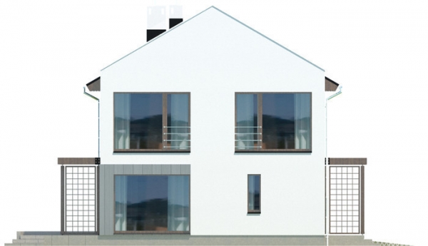 Проект двухэтажного дома _Belfast IV (DCP268c)