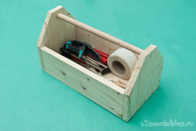 Скринька для інструментів з деревини своїми руками