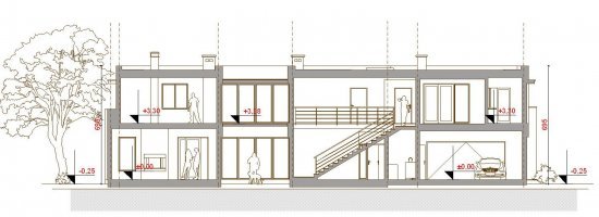 Проект двухэтажного дома _Arch1208